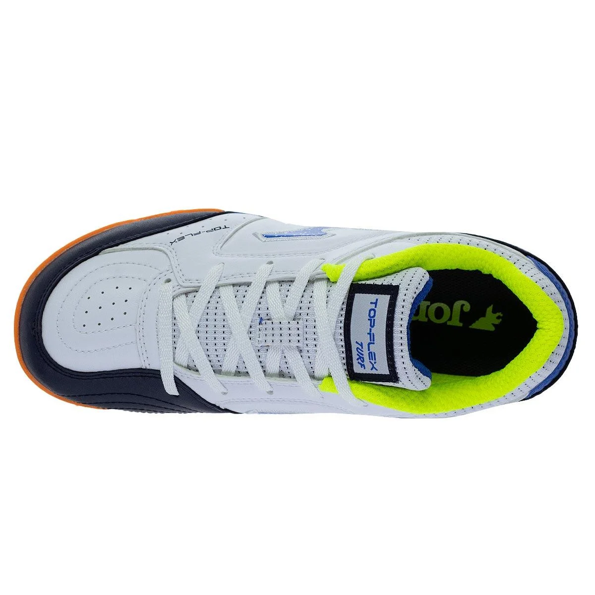 Chuteira Society Infantil Menino Joma Top Flex JR Branca Branco 3