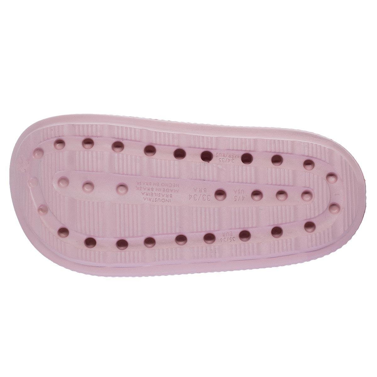 Sandália Babuche Infantil Menina Molekinha 2591 Rosa Rosa 4