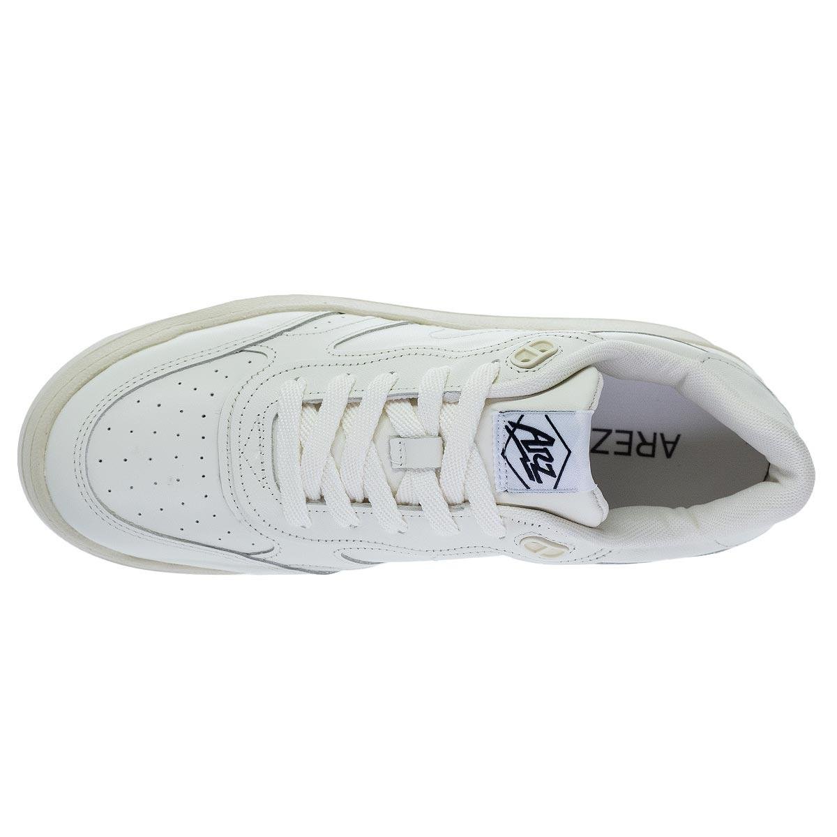 Tênis Sneaker Feminino Arezzo A12804 Offwhite Off White 3