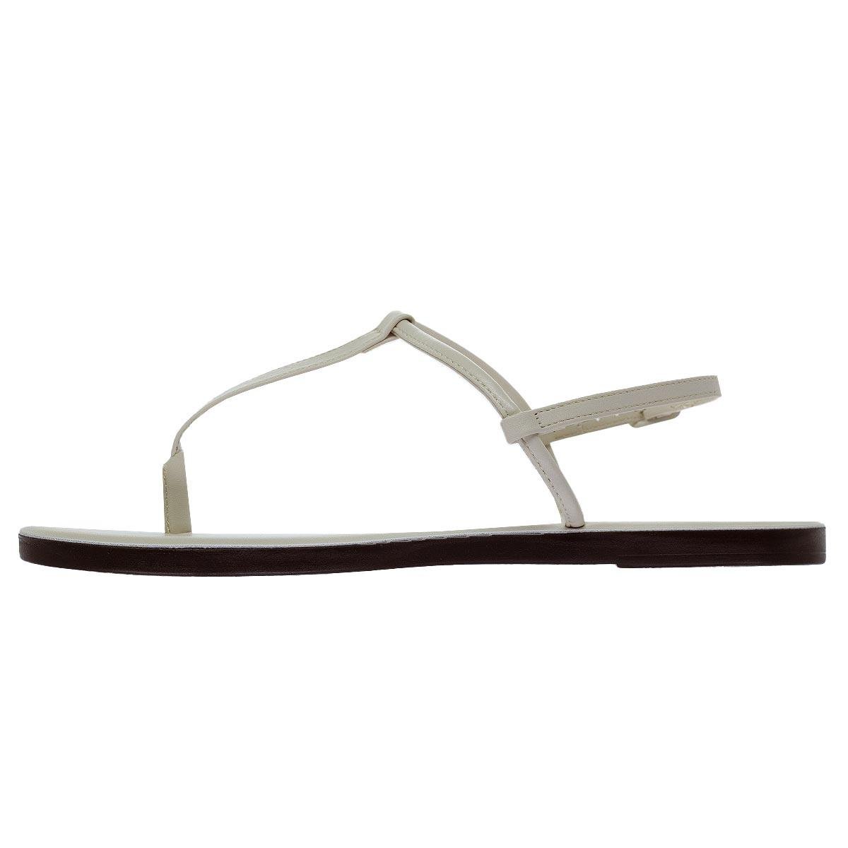 Sandália Rasteira Feminina Anacapri C30346 Offwhite Off White 2