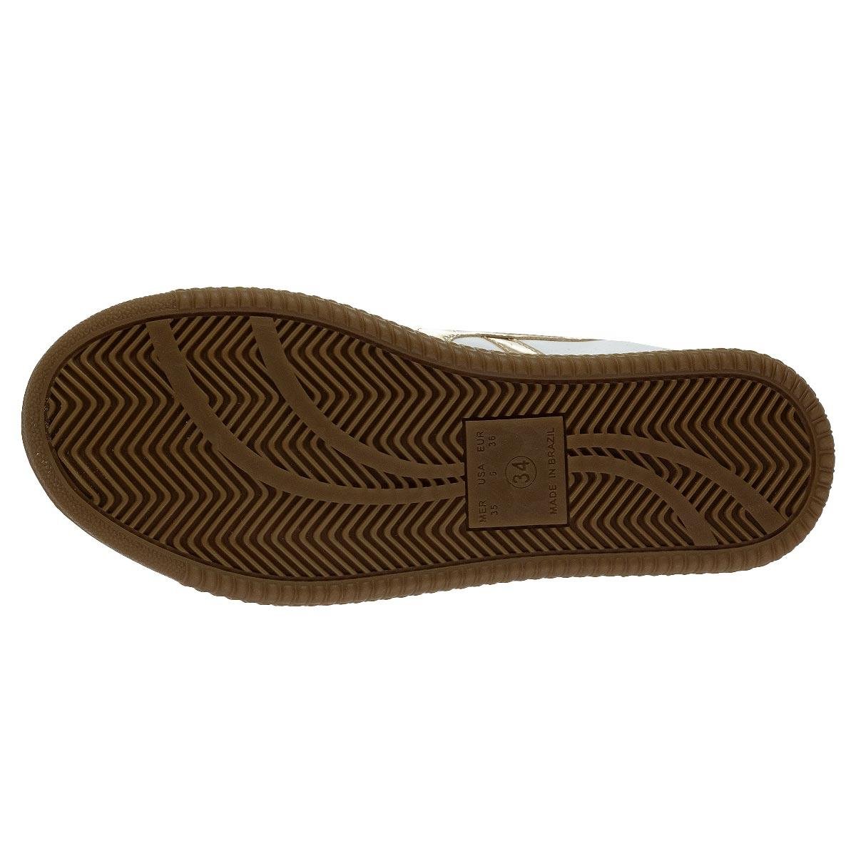 Tênis Casual Feminino Sua Cia 8355 Branco Branco 4