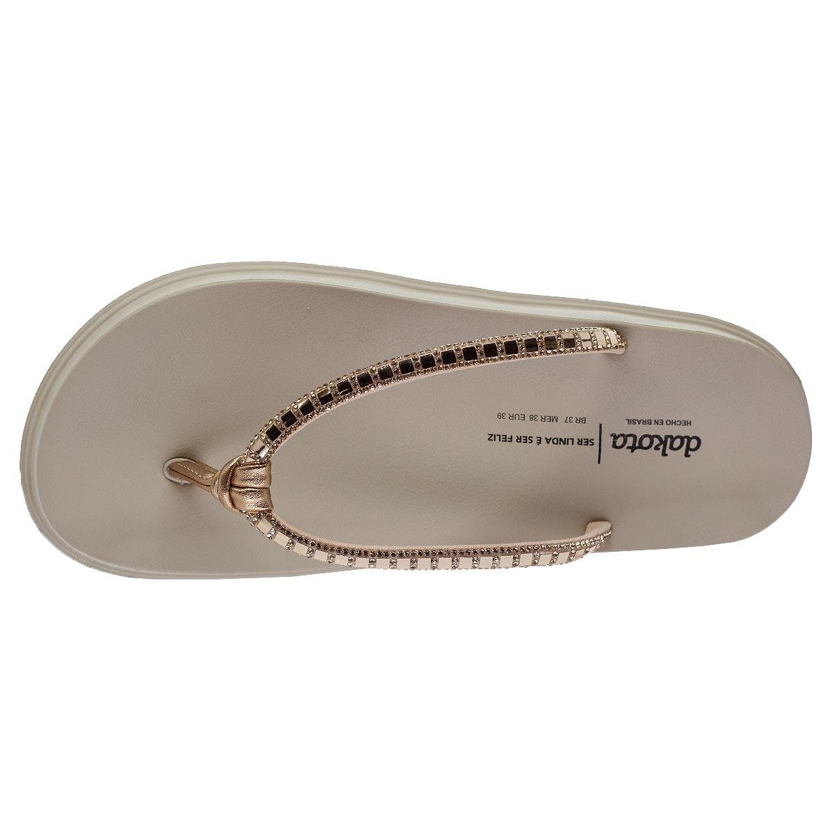 Tamanco Papete Feminino Dakota Y7591 Offwhite Off White 3