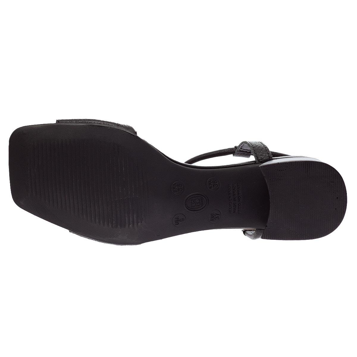 Sandália Feminino Bottero 356714 Preto Preto 4