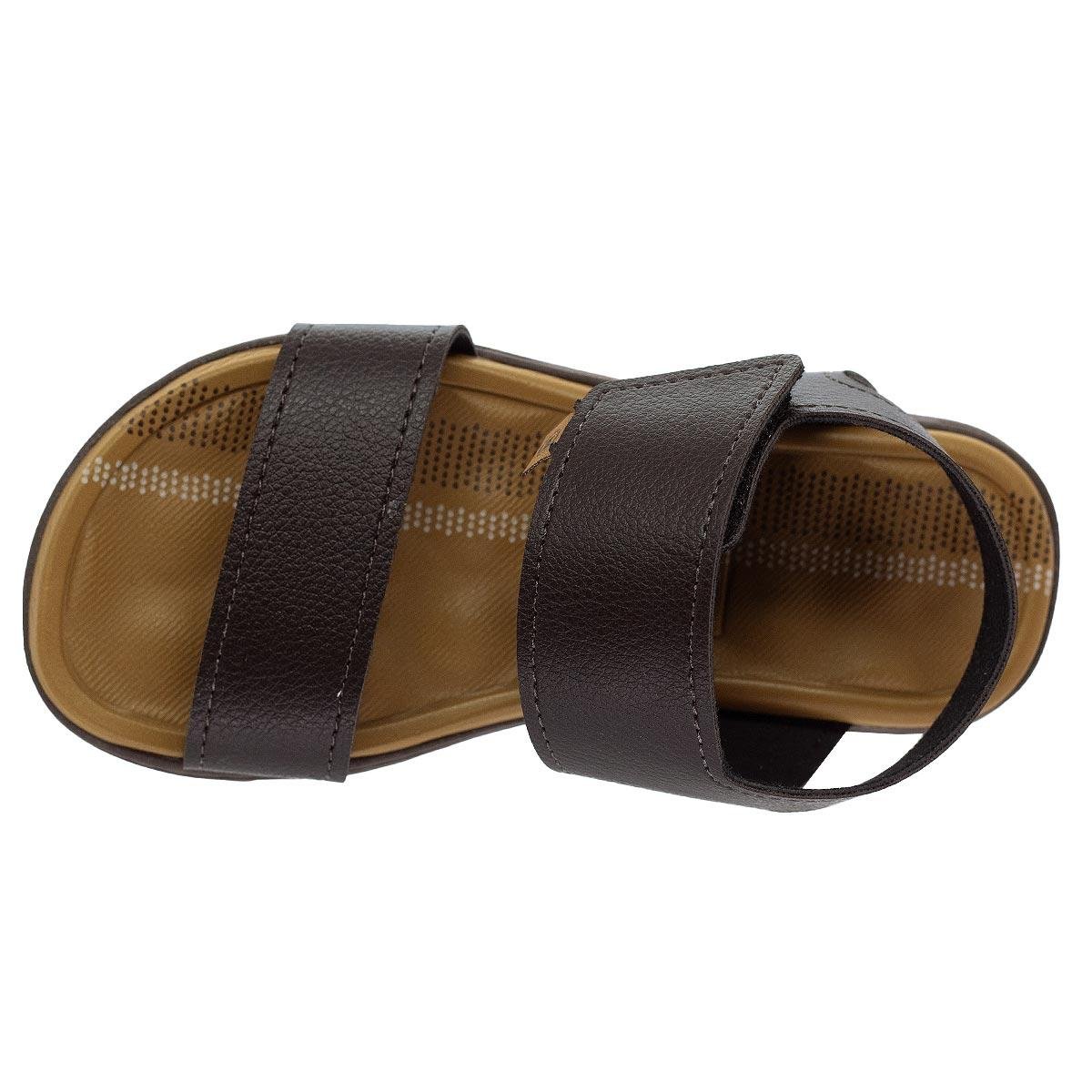 Sandália Infantil Menino Molekinho 2402.740 Marrom Marrom 3