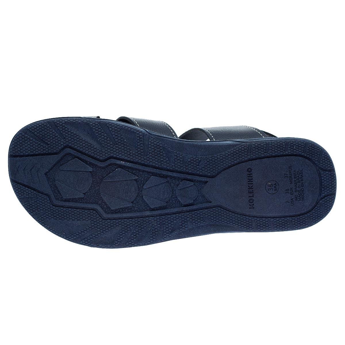 Sandália Infantil Menino Molekinho 2402.741 Azul Azul 4