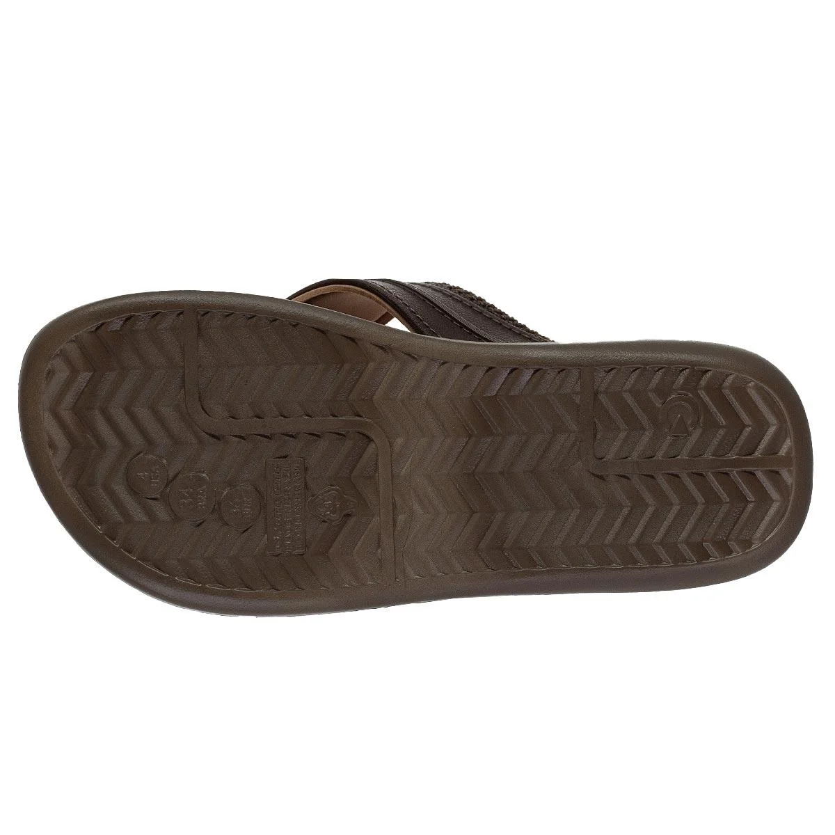 Chinelo Infantil Menino Cartago Malta VI 12497 Marrom Marrom 4