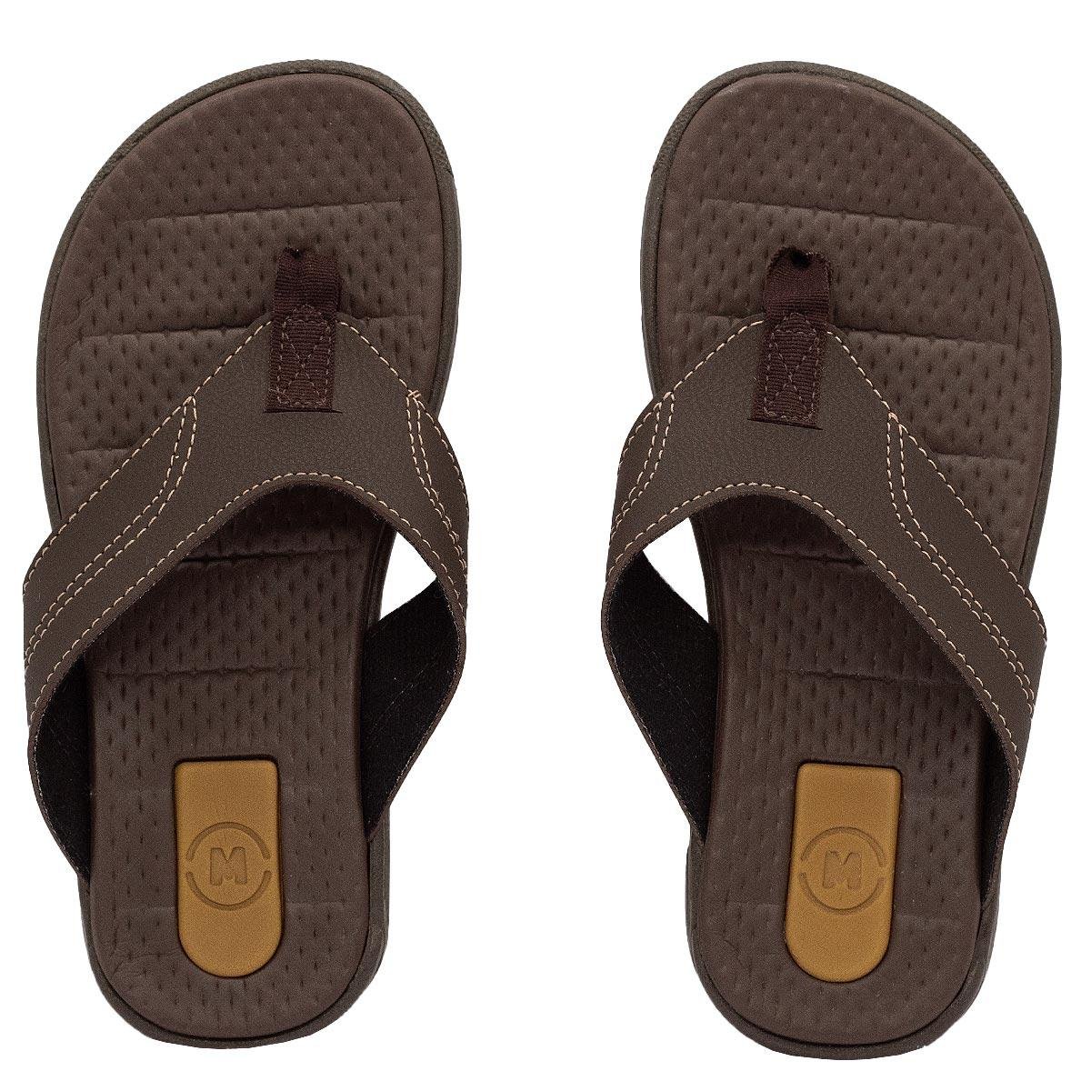 Chinelo Infantil Menino Molekinho 2400.365 Marrom