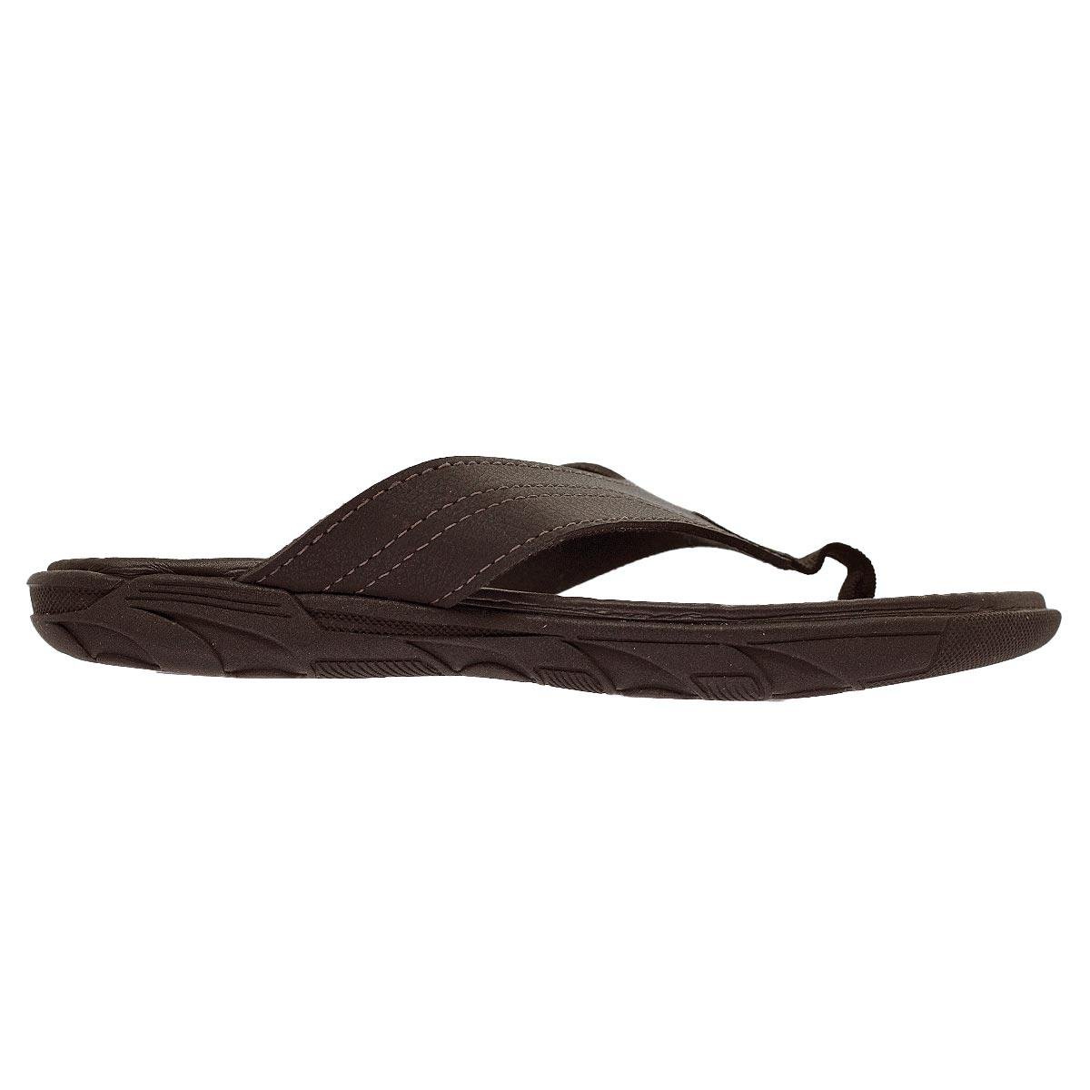 Chinelo Infantil Menino Molekinho 2400.365 Marrom Marrom 2