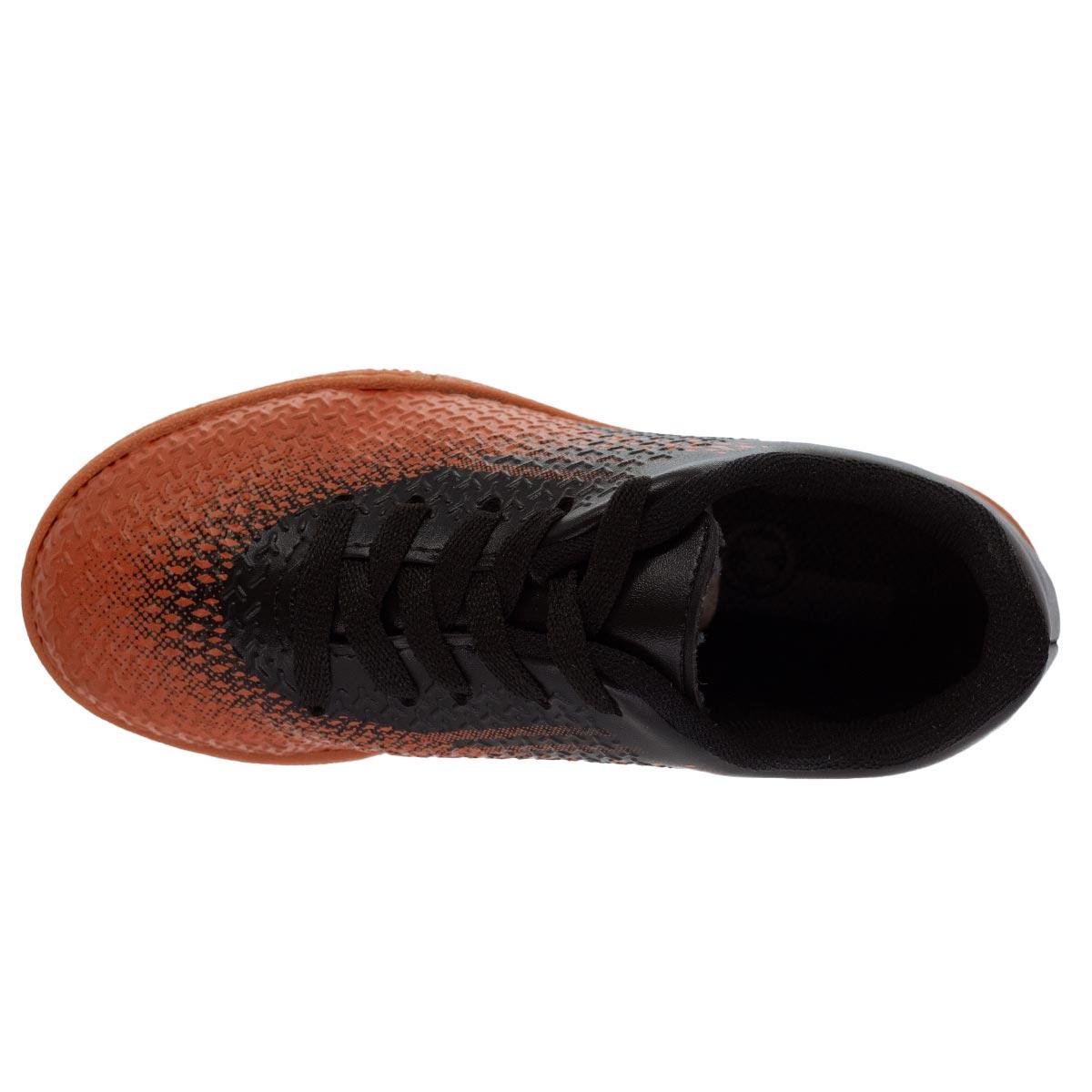 Chuteira Indoor Infantil Menino Molekinho 2808.329 Preto Preto 3