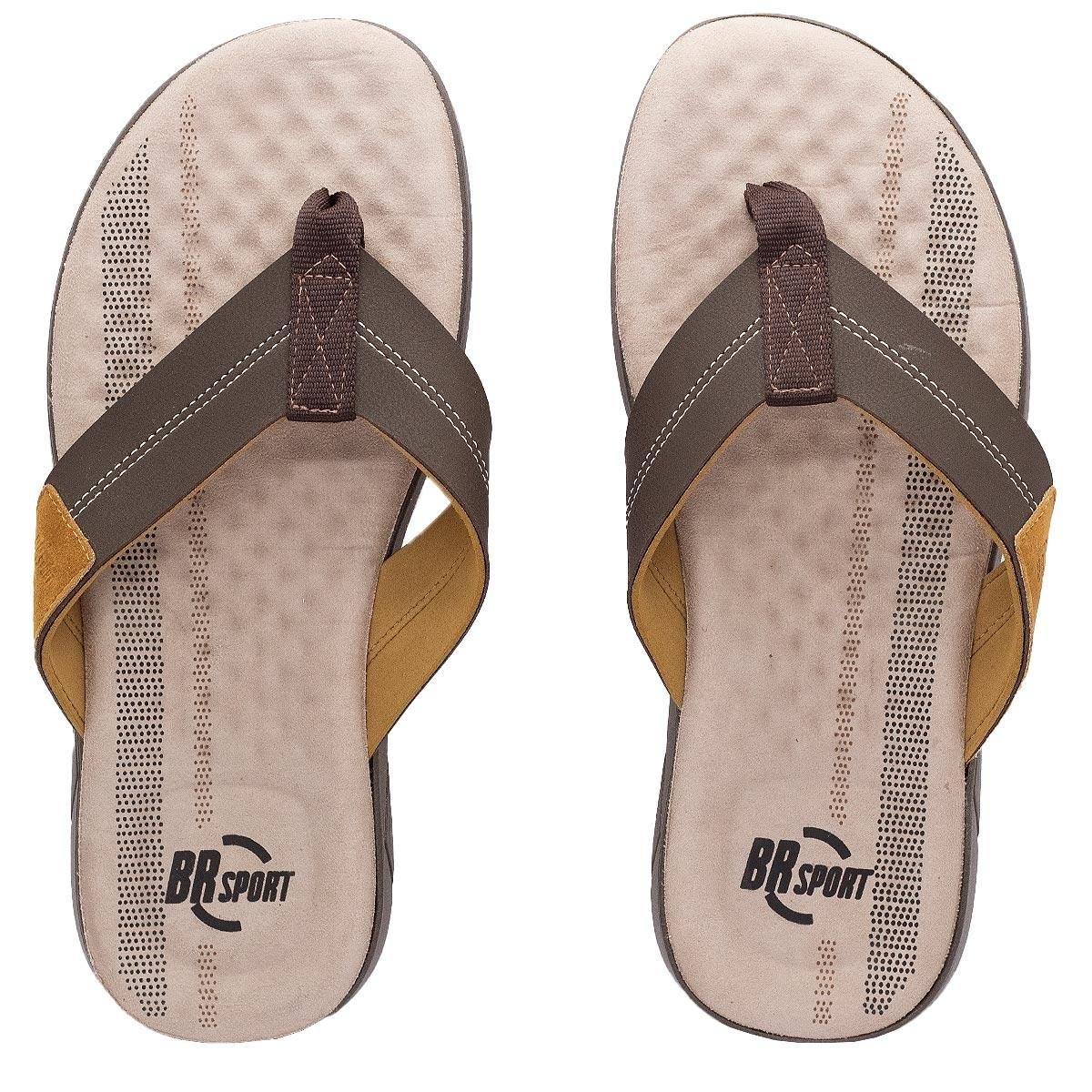 Chinelo Masculino BR Sport 2252.811002 Marrom