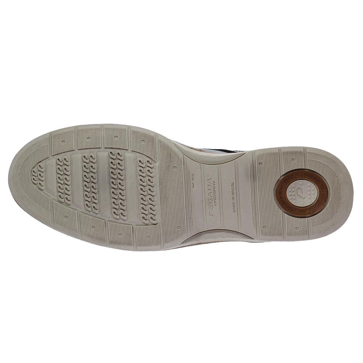 Sapato Social Pegada 126701 Couro Preto Preto 4