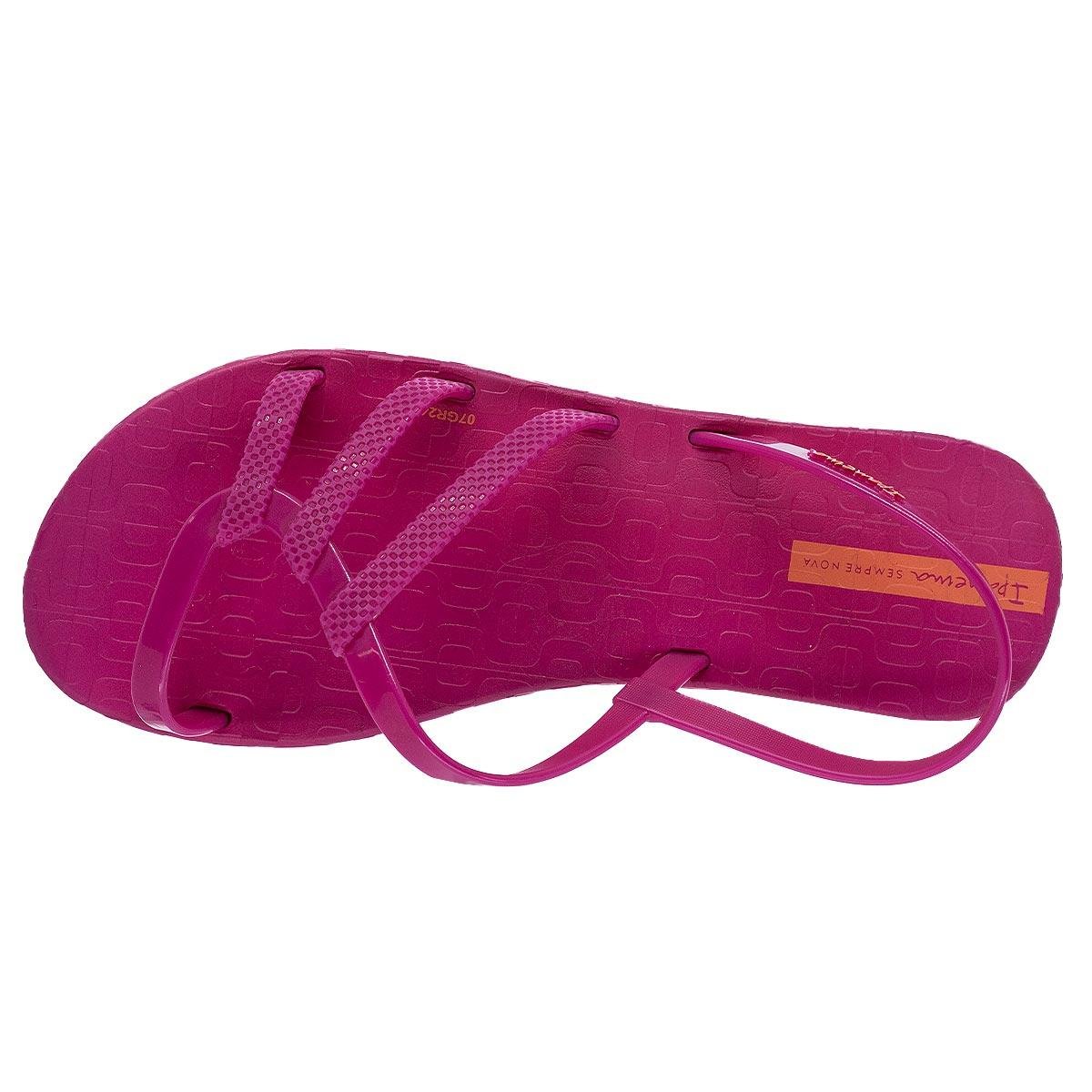 Sandália Feminina Diversa Ipanema 27235 Rosa Rosa 3