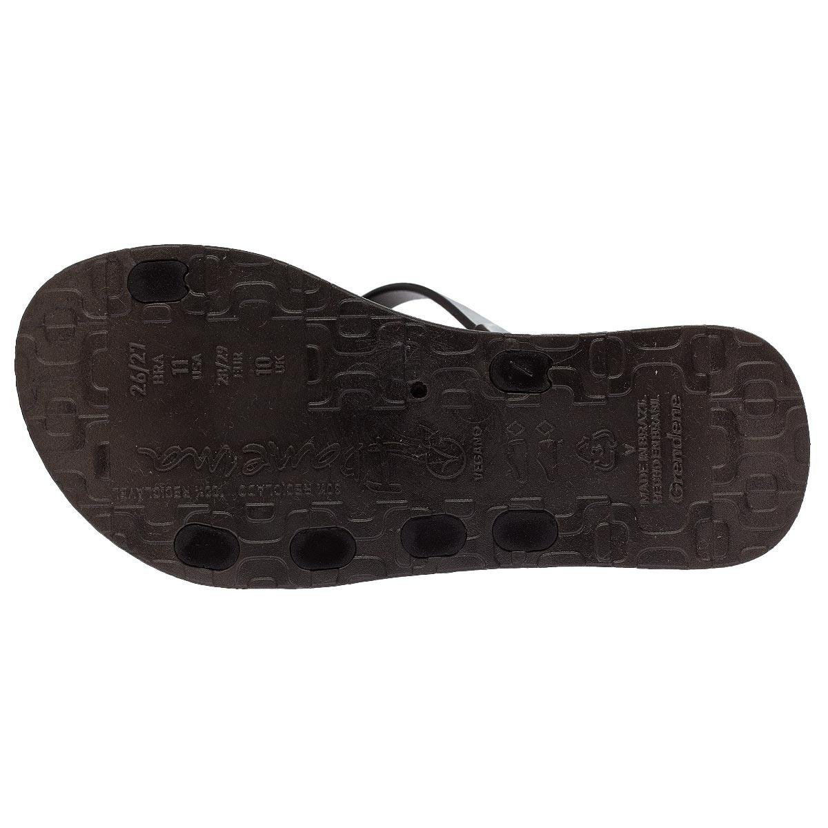 Sandália Feminina Diversa Ipanema 27235 Preto Preto 4