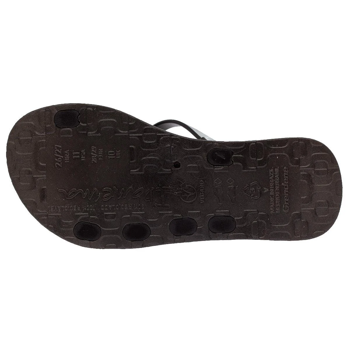 Sandália Feminina Diversa Ipanema 27235 Preto Preto 4