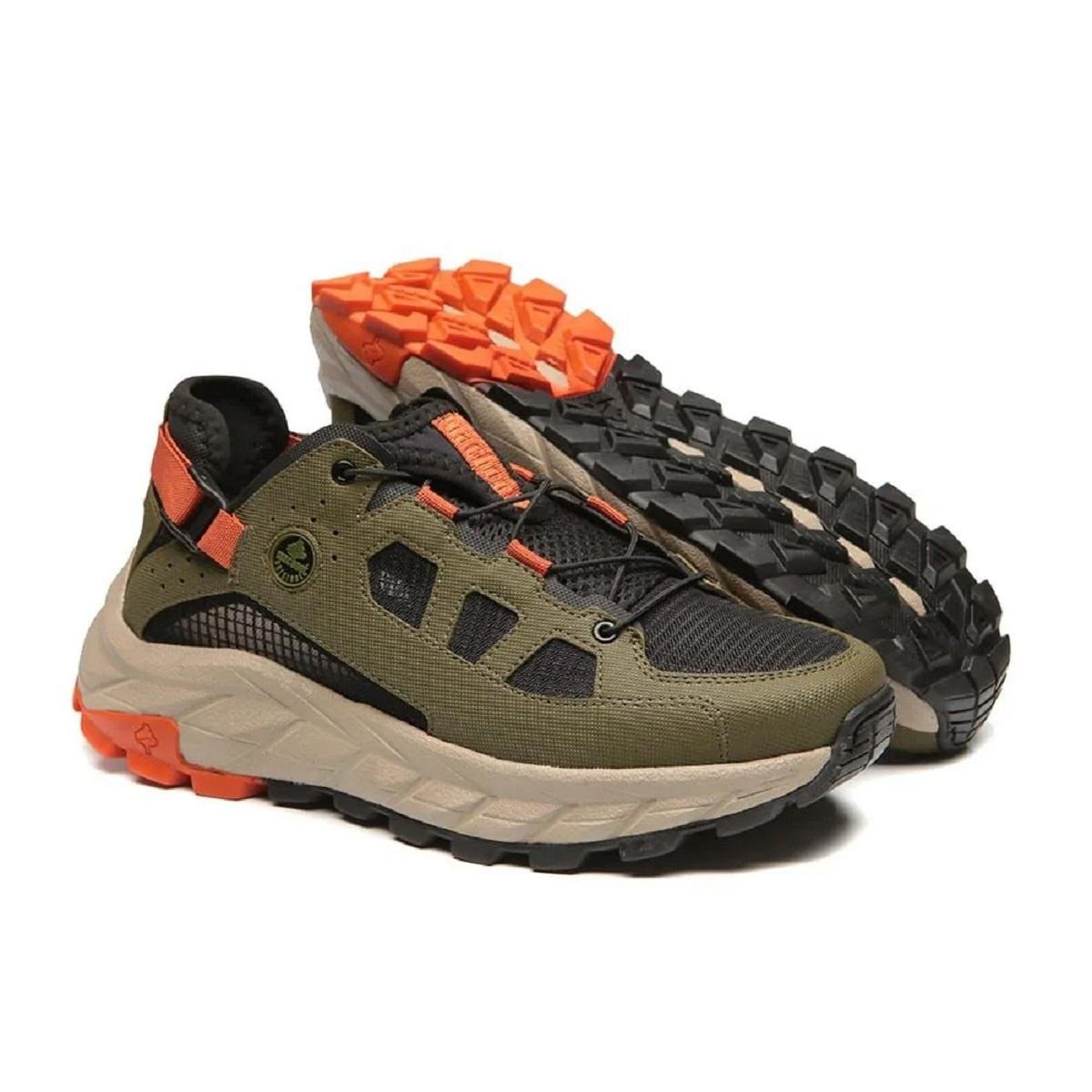 Tênis Esportivo Masculino Trilha Adventure Macboot Mergulhão 05 Verde Verde 4