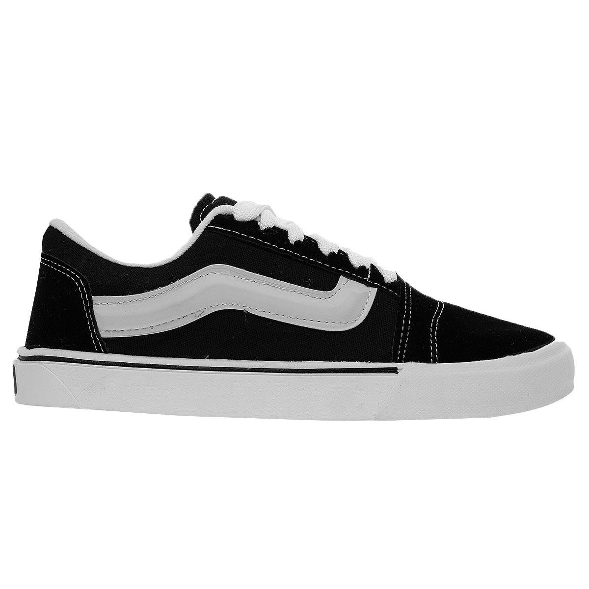 Tênis Casual Masculino New Black Relevo Preto