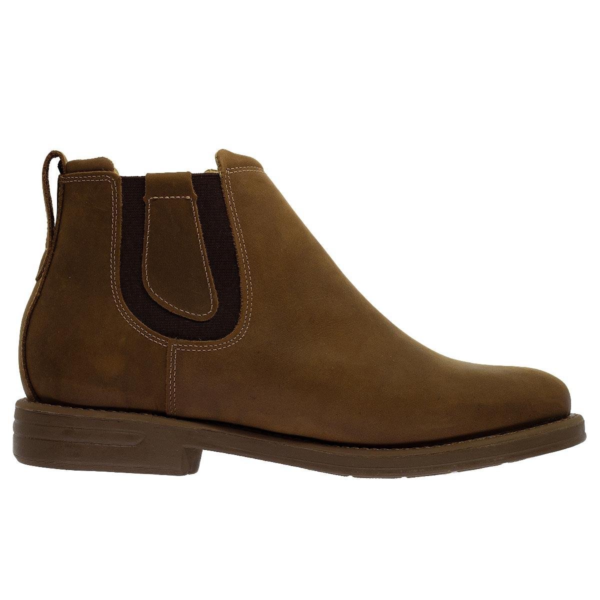 Botina Masculina Zebu Original 59080 Marrom Marrom 1