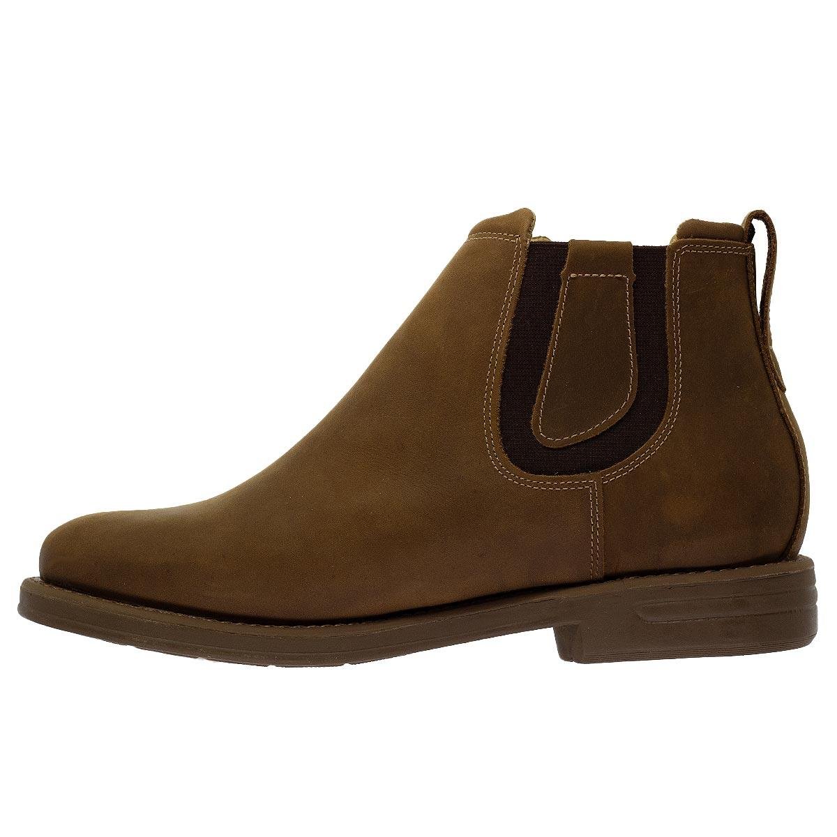 Botina Masculina Zebu Original 59080 Marrom Marrom 2