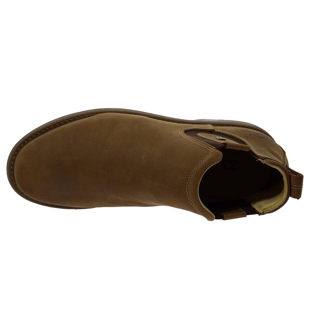 Botina Masculina Zebu Original 59080 Marrom Marrom 3