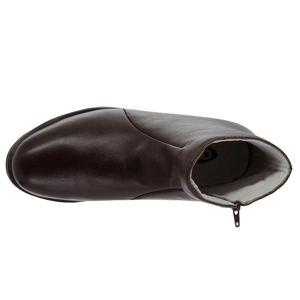 Bota Social Masculina Oliveira 550 Marrom Marrom 3