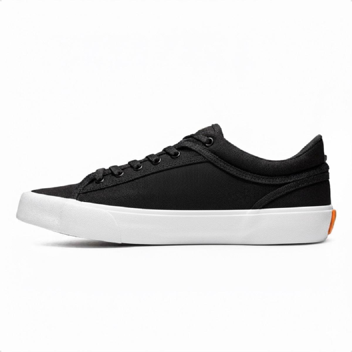Tênis Casual Masculino Basic Canvas Reserva Preto Preto 2