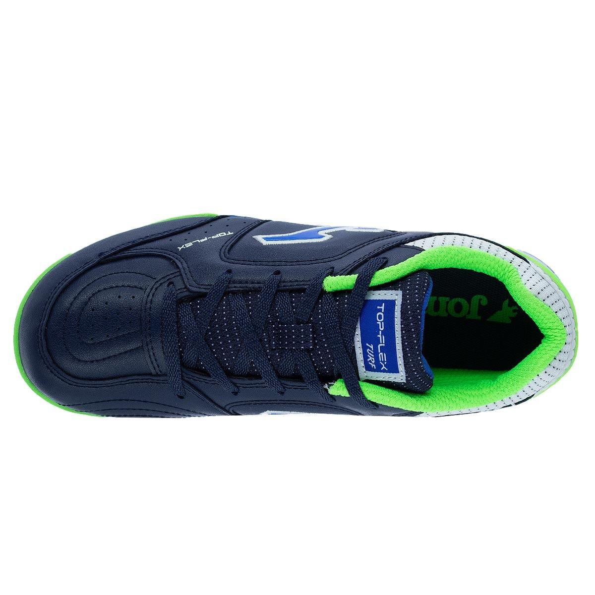 Chuteira Society Infantil Menino Joma Top Flex JR marinho Azul Marinho 3