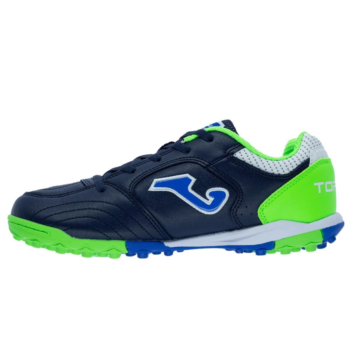 Chuteira Society Infantil Menino Joma Top Flex JR marinho Azul Marinho 2