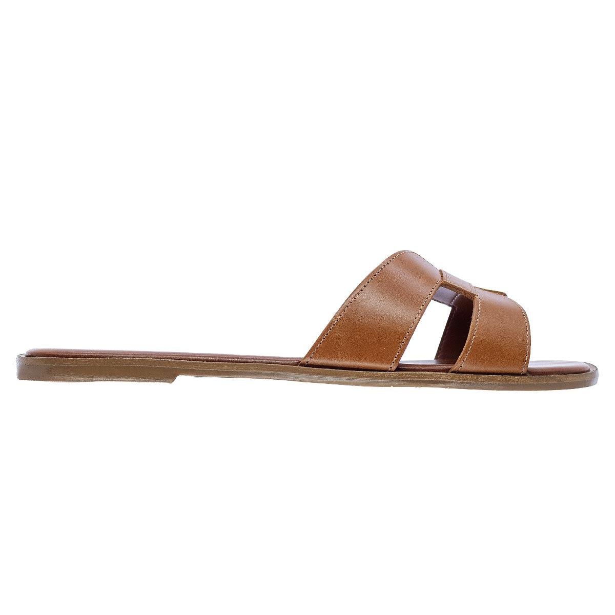Rasteira Feminina Arezzo A13157 Camel