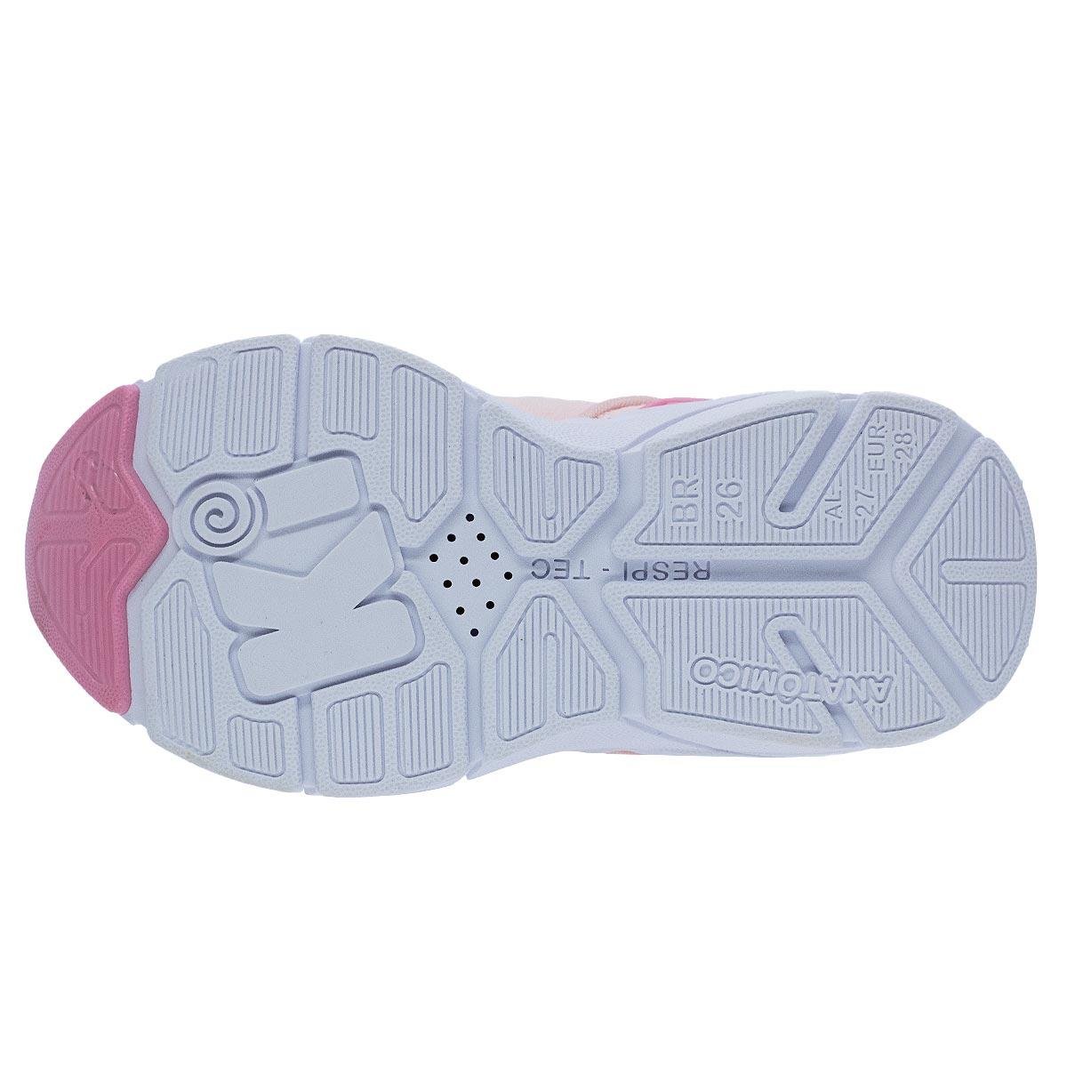 Tênis Slip On Infantil Menina Kidy 041-1189 Rosa Rosa 4