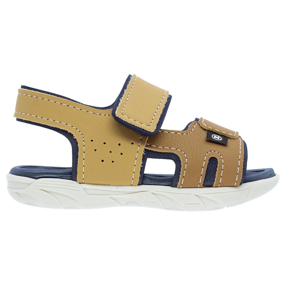 Sandália Infantil Menino Molekinho 2135.137 Bege