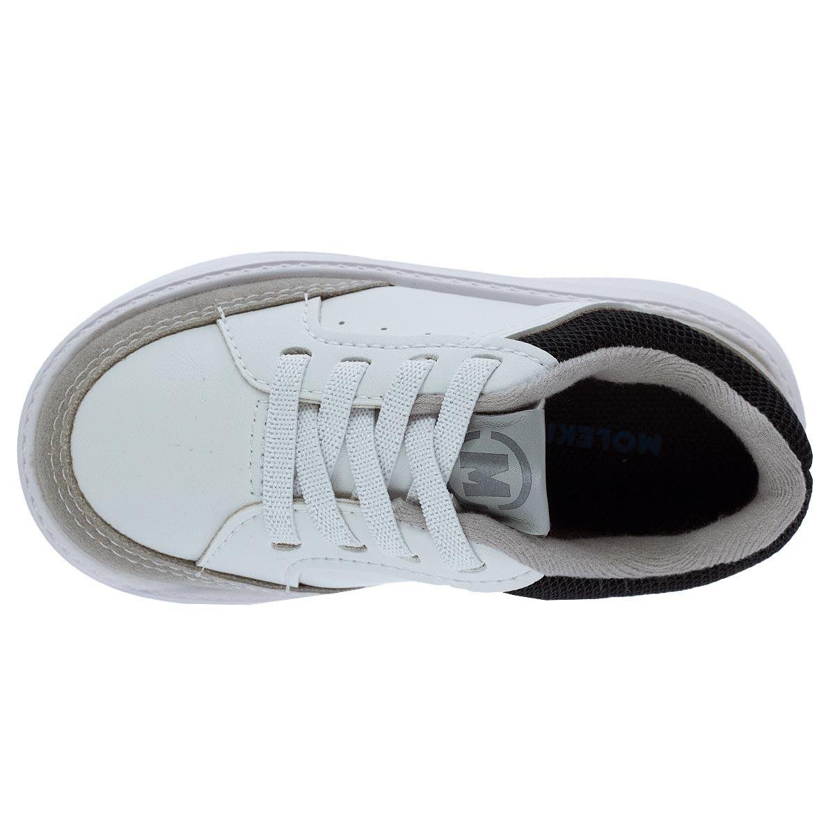 Tênis Infantil Menino Molekinho 2631.117 branco Branco 3