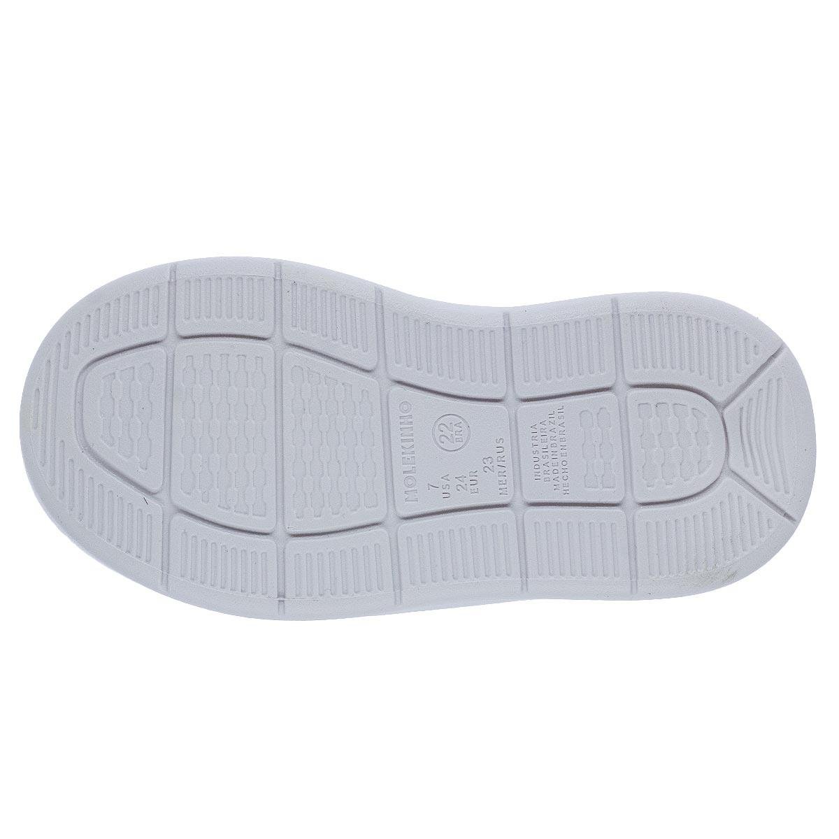 Tênis Infantil Menino Molekinho 2631.117 branco Branco 4