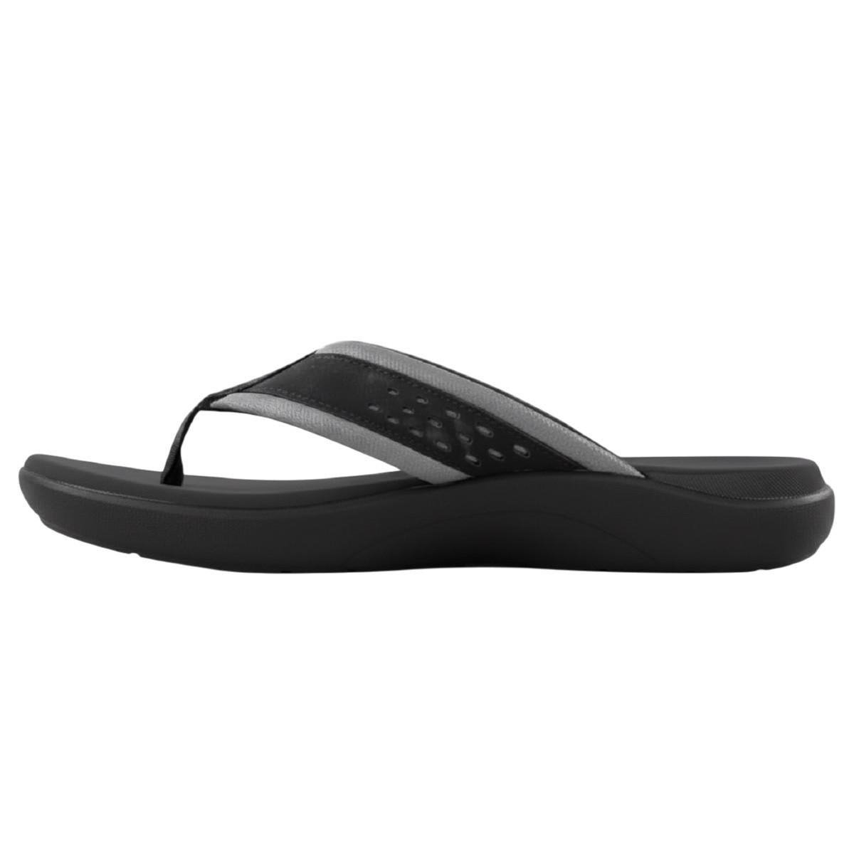 Chinelo Casual Masculino Olympikus Chumbo Preto 3
