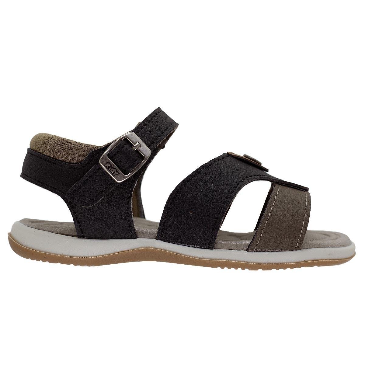 Sandália Infantil Menino Kidy 001-1045 Preto Preto 1