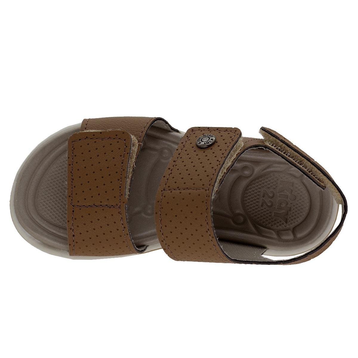 Sandália Infantil Menino Kidy 001-1039 Caramelo Caramelo 3