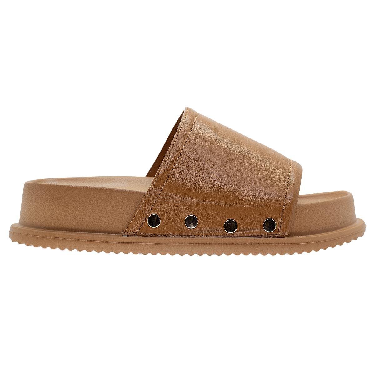 Tamanco Feminino Santinelli 1550.031 Caramelo