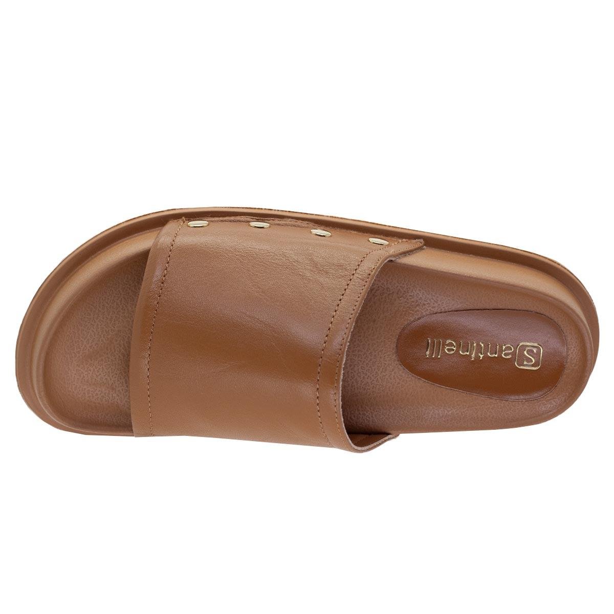 Tamanco Feminino Santinelli 1550.031 Caramelo Caramelo 3