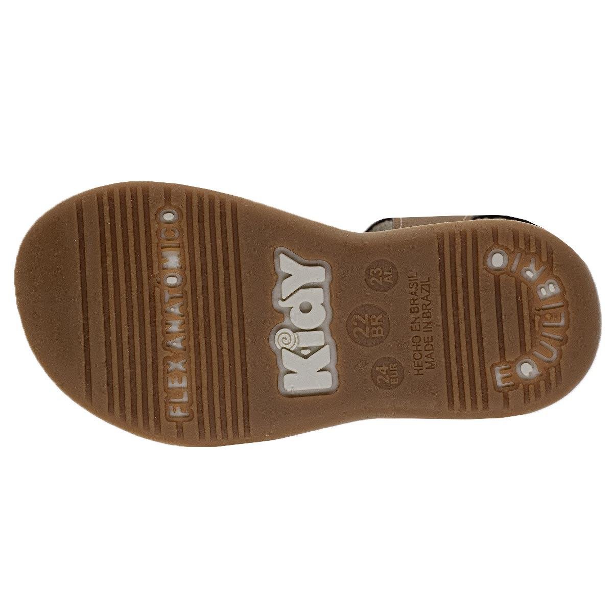 Sandália Infantil Menino Kidy 001-1047 Caramelo Caramelo 4