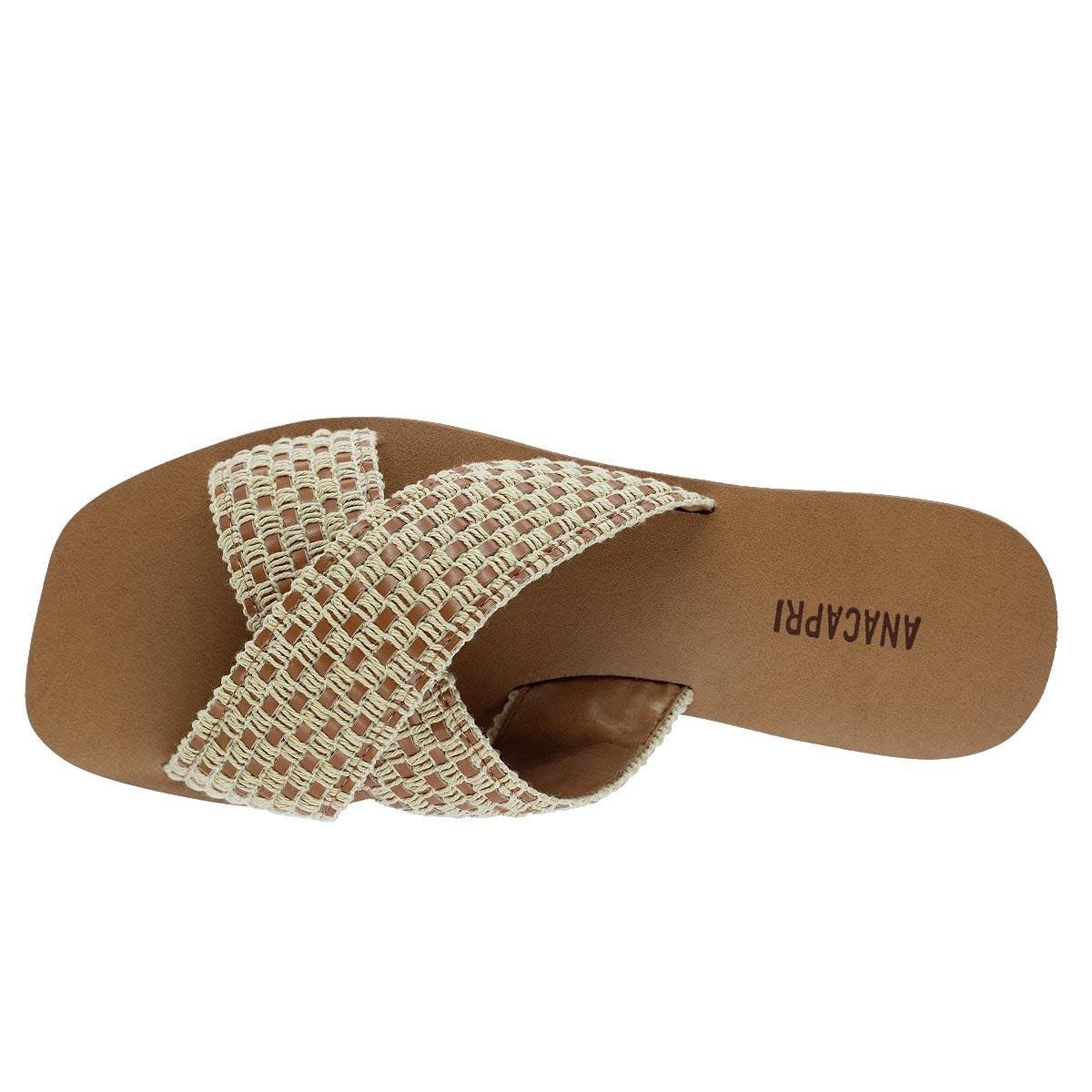 Rasteira Feminina Anacapri C30612 Marrom Marrom 3