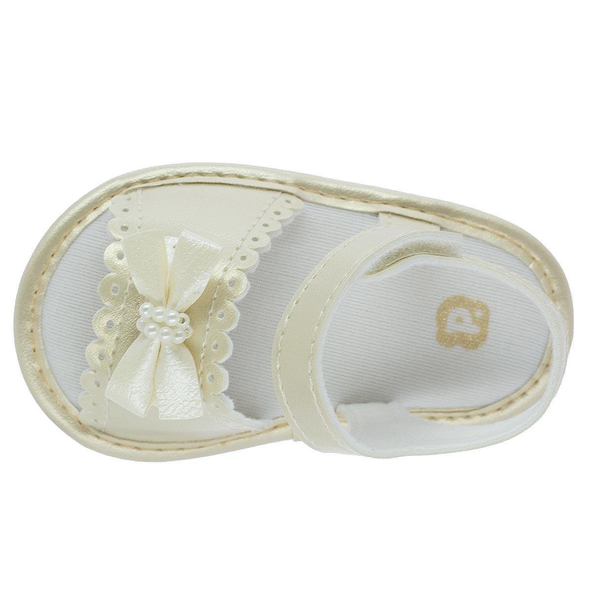 Sandália Bebê Menina Pimpolho 0110438C Perola Perola 3