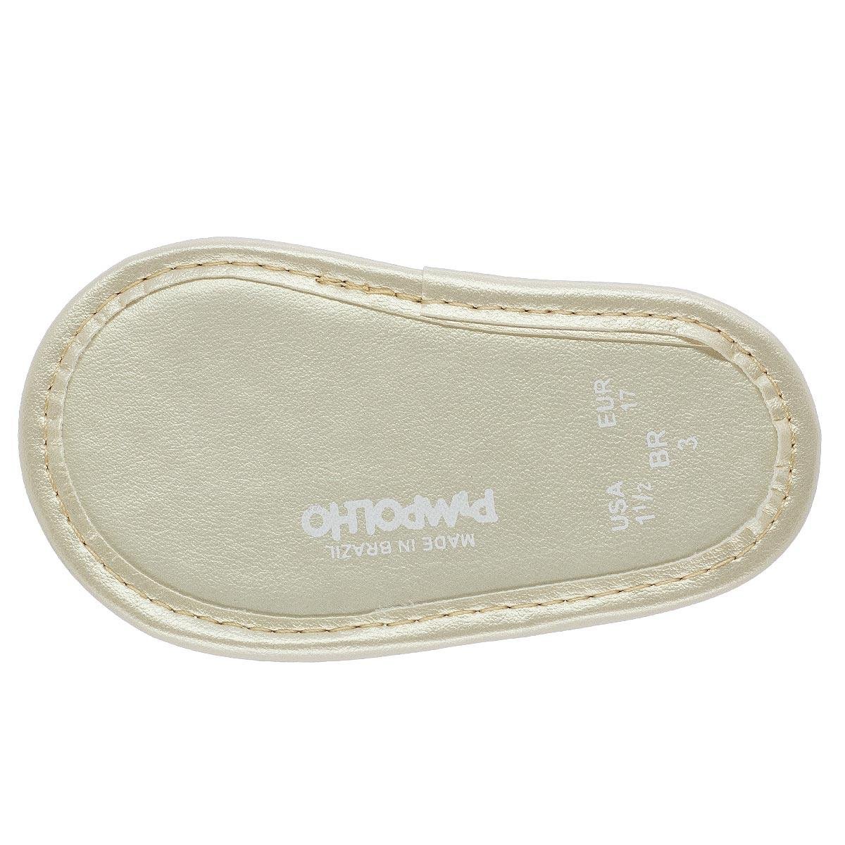 Sandália Bebê Menina Pimpolho 0110438C Perola Perola 4