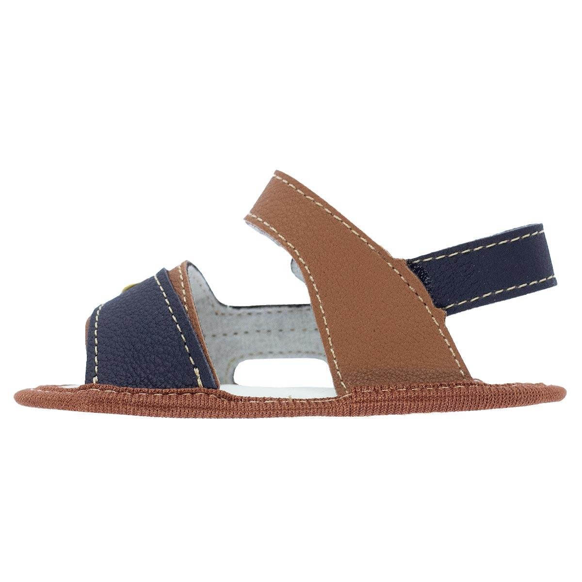 Sandália Bebê Menino Pimpolho 0110454C Marrom Marrom 2