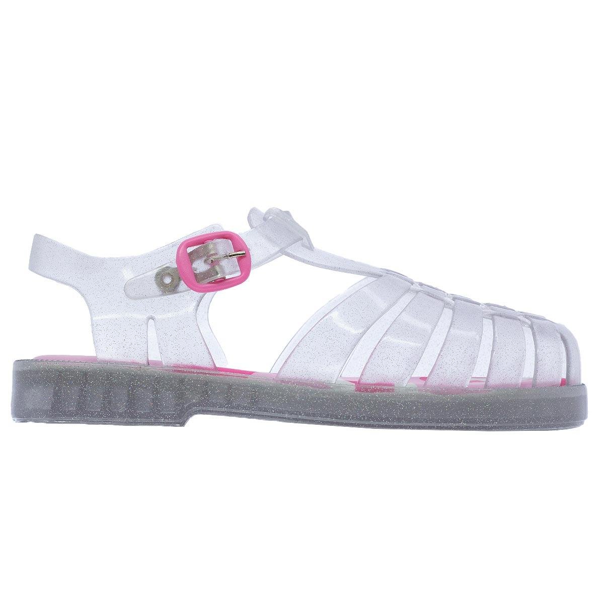 Sandália Infantil Menina Pimpolho Colorê 0140257C Transparente