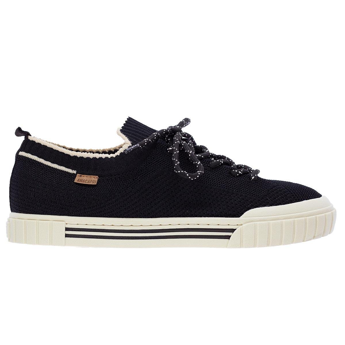 Tênis Casual Feminino Anacapri C30405 Preto