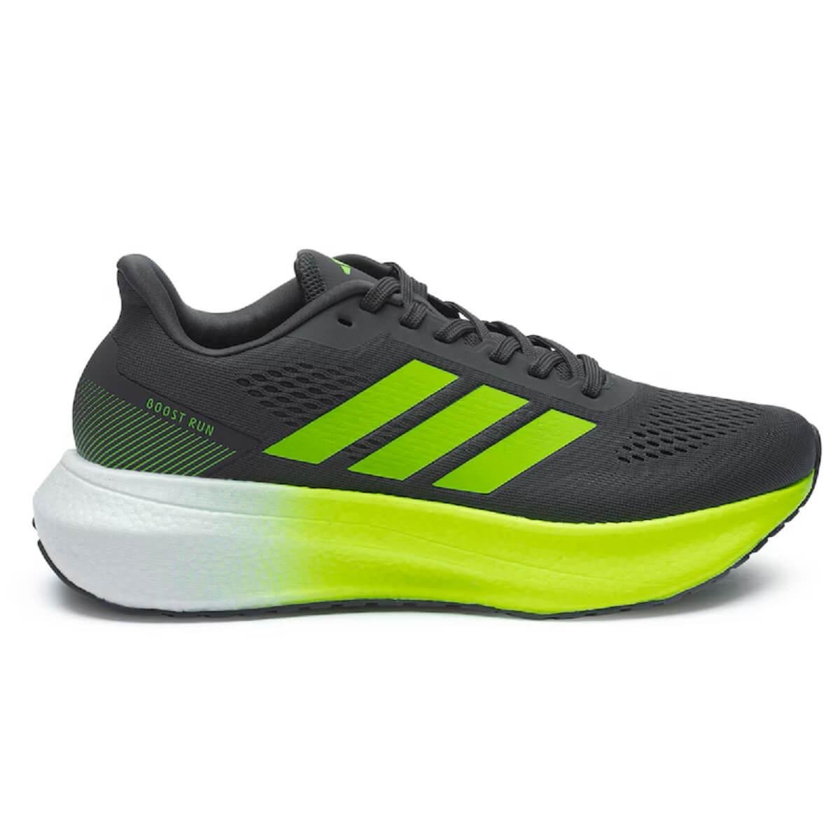 Tênis Esportivo Corrida Masculino Adidas Boost Run M Cinza