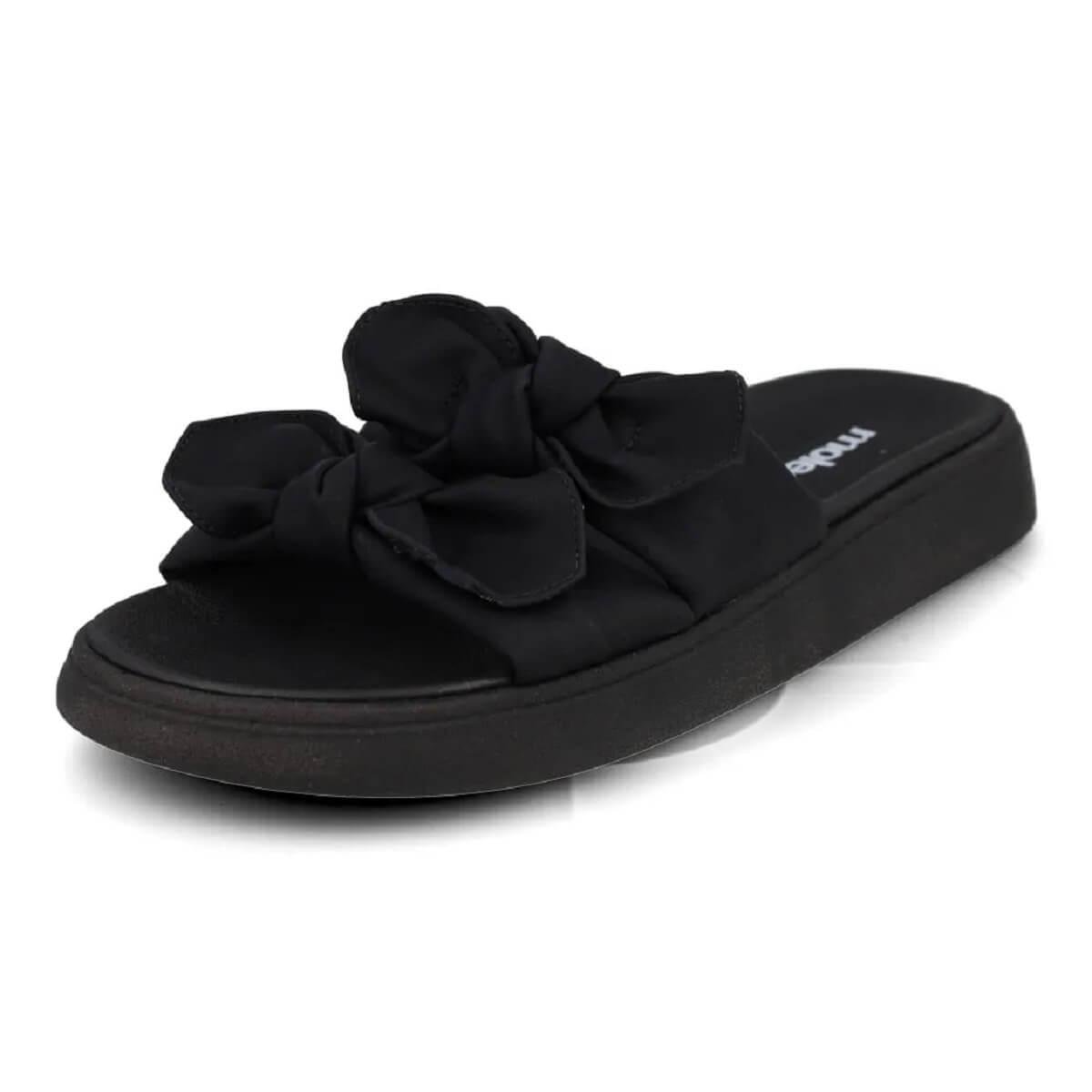 Chinelo Feminino Slide Moleca 5469.149 Preto Preto 2