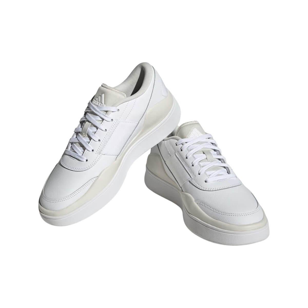 Tênis Adidas Casual Feminino Osade Branco Branco 4