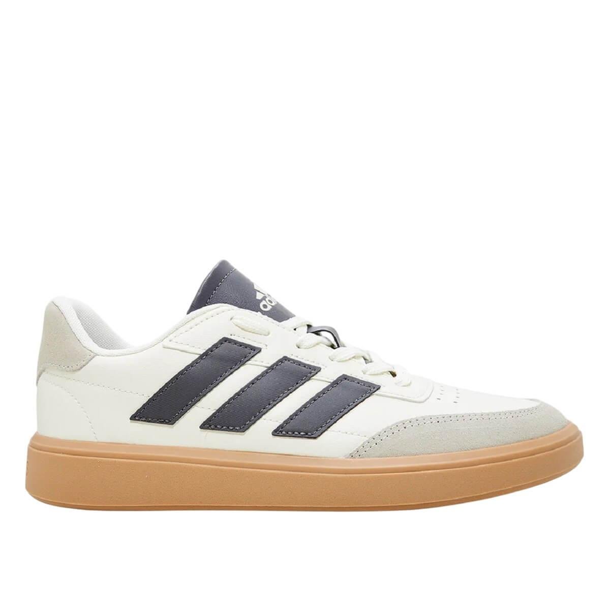 Tênis Adidas Casual Masculino Courtblock Branco