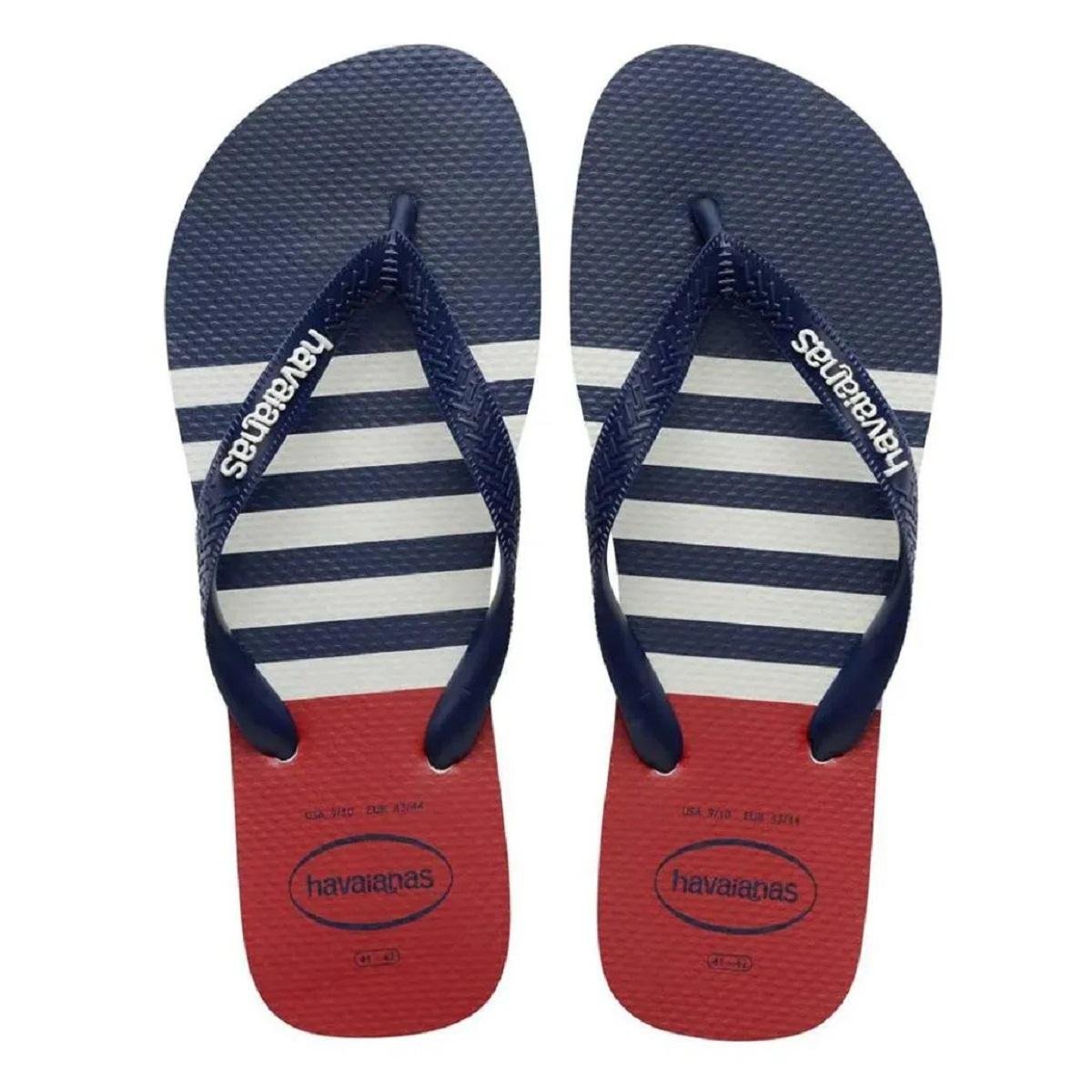 Chinelo Masculino Havaianas Top Nautical Marinho