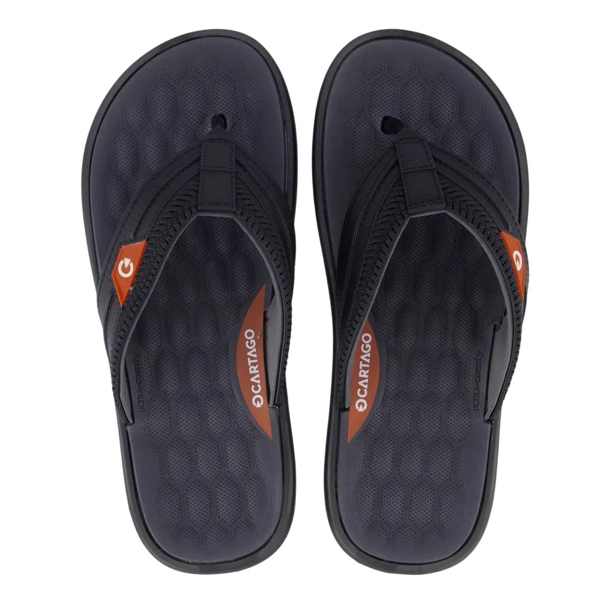 Chinelo Masculino Cartago Malta 12496 Preto